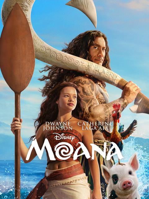 Постер фильма «Моана»