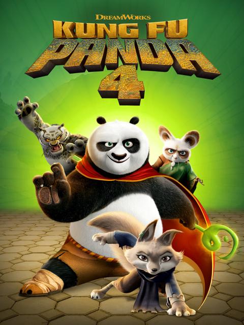 Постер фильма «Кунг-фу Панда 4»