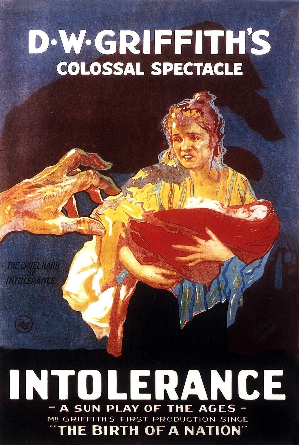 Постер фильма «Нетерпимость»