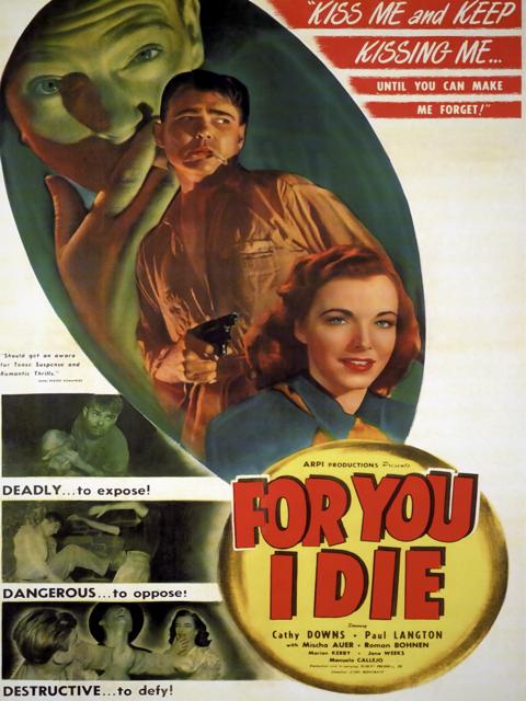 Постер фильма «For You I Die»