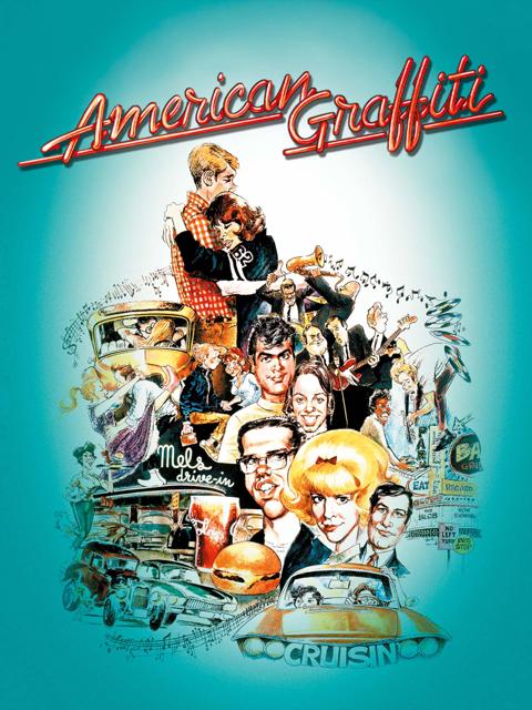 Постер фильма «Американские граффити»